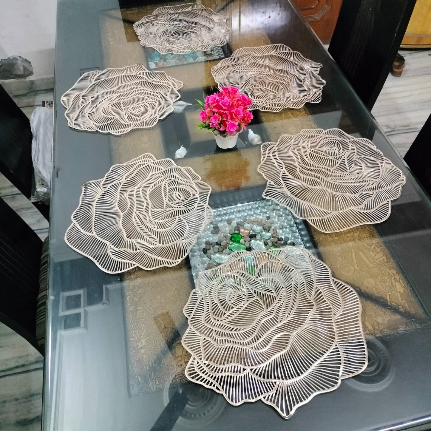 Premium Heavy Quality PVC Latex Dining Placemats