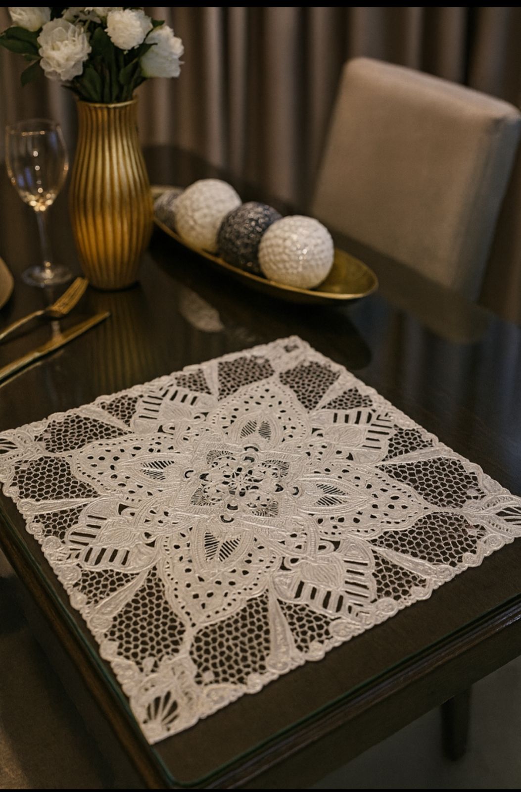 Premium Heavy Quality PVC Latex Dining Placemats