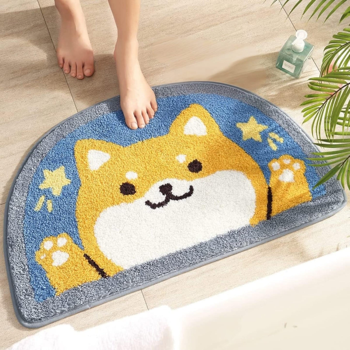 Ultra-Absorbent Bathroom Mat