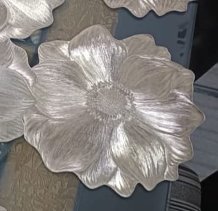 Sunflower Shaped Dining Mats & Runner Combo - Gold
