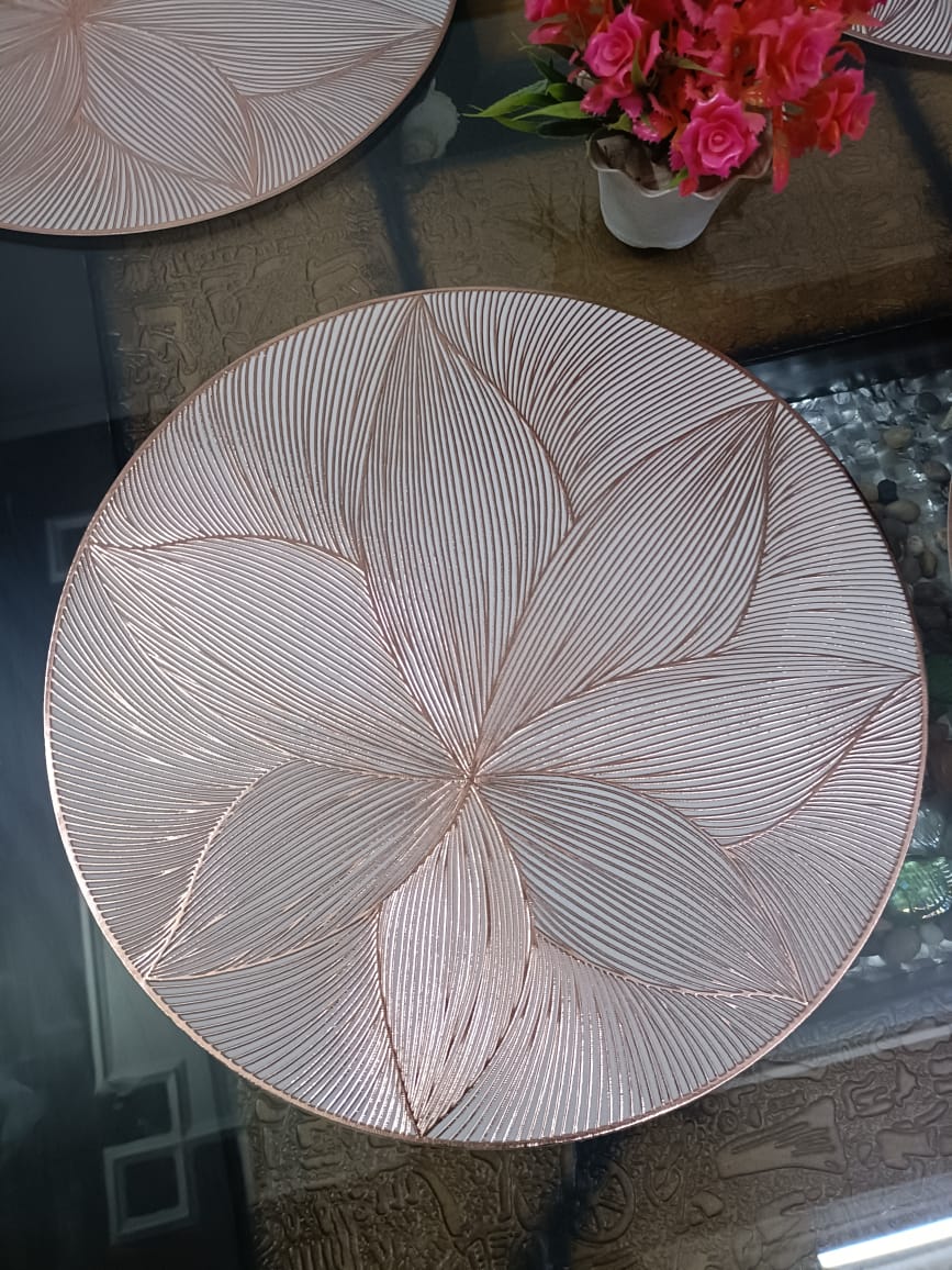 Premium Heavy Quality PVC Latex Dining Placemats