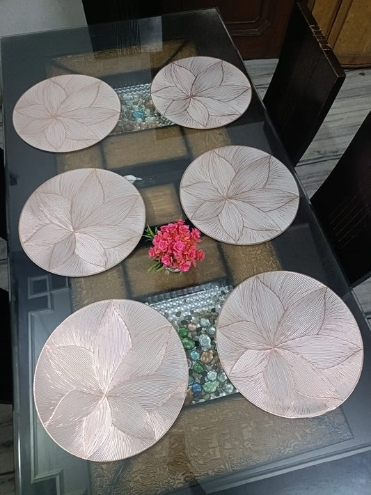 Premium Heavy Quality PVC Latex Dining Placemats
